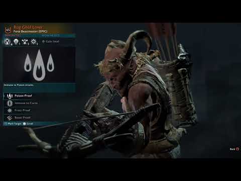 Epic blood brother vs blood brother fight Shadow of War
