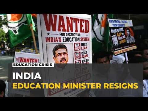 India education minister resigns: Dharmendra Pradhan steps down after mass protests