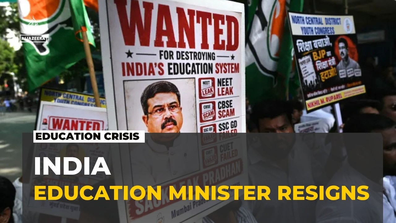 India education minister resigns: Dharmendra Pradhan steps down after mass protests