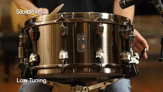 Video thumbnail for Mapex Black Panther Machete 14x6.5 Snare Quick 'n' Dirty by soundpurestudios