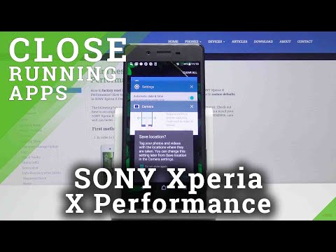 How to Deactivate Background Apps in SONY Xperia X Performance – Turn Off Running Apps