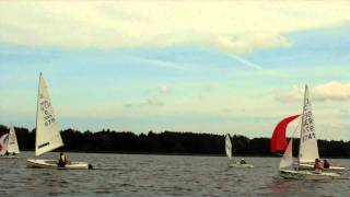 preview picture of video 'Ribnitz - Küstencup 2011 7.WF - Finn Dinghy'