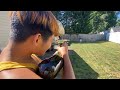Shooting My Empire Mini GS Paintball Gun For The First Time