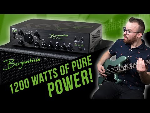 The 1200 Watt Wonder! - Bergantino Forté HP [Demo]