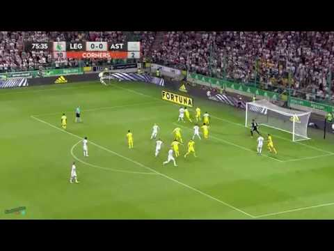 Legia Warsaw vs Astana 1-0 Uefa Champions League 2017/18
