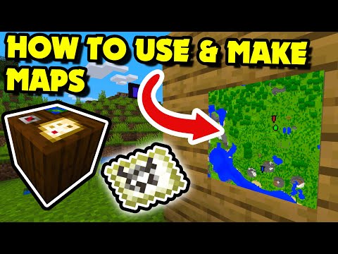 How to USE & MAKE MAPS in Minecraft 1.16-1.20 | Cartography Table | FULL GUIDE (Minecraft Tutorial)