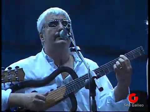 Orvieto 30 Giugno 2002: Pino Daniele Mannoia De Gregori Ron "Che male c'è"
