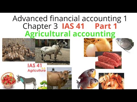 IAS 41  Agricultural accounting | Advanced accounting 1 Chapter 3 part 1 | Intermediate accounting