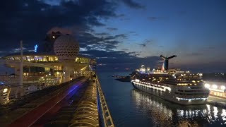 Disembarking Independence of the Seas in Port Canaveral