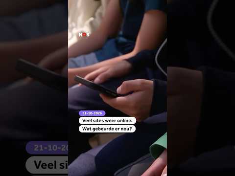 Veel sites weer online. Wat gebeurde er nou?