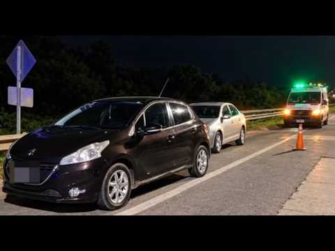 Brutal pelea de tránsito en ruta 19