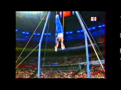 Roman ZOZULYA (UKR) rings - 2000 Sydney Olympics Team