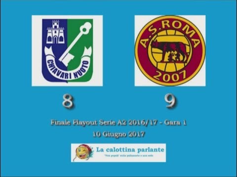 HILites Finale Playout Serie A2 2016/17 (Gara 1) - Chiavari Nuoto vs. Roma 2007 Arvalia 8-9 d.t.r.