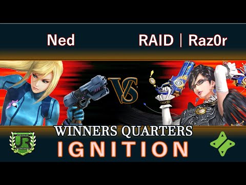 Ignition #129 WINNERS QUARTERS - Ned (Zero Suit Samus) vs RAID | Raz0r (Bayonetta)
