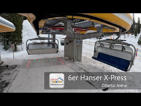6er Hanser X-Press (Winter) Full Ride - Zillertal Arena | Built by Leitner in 2001