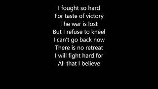 Amon Amarth - No Fear For The Setting Sun (lyrics)