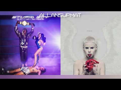 Slayyyter feat. Big Freedia | Die Antwoord - Stupid Boy + Baby's On Fire [MASHUP]