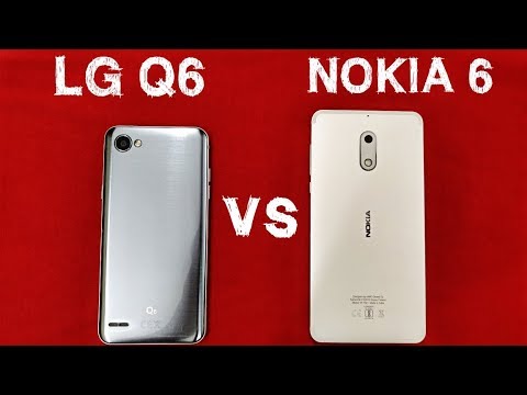 Nokia 6 vs LG Q6 SpeedTest
