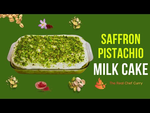 Easy Saffron Pistachio Tres Leches Recipe