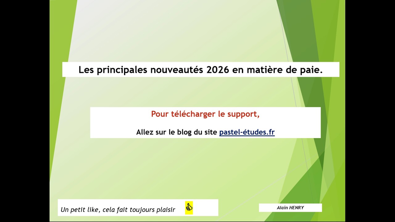 Les nouveautés 2026 en paie : Tout ce qui change (SMIC, plafond, barèmes, cotisations, réductions...