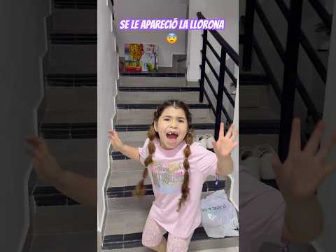 Se le apareció la llorona 😨 #youtubeshorts #humor