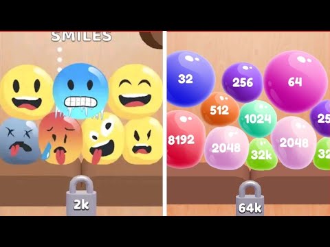 Emoji Blitz 2048 vs Jelly 2048 | Blob Merge 3D | All Levels Gameplay Android,iOS - New Apk Update