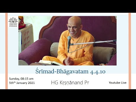 Śrīmad-Bhāgavatam 4.4.10 - HG Krsnanand Pr