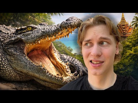 Krokotiilifarmi Yllätti! - Ekat Päivät Pattayalla