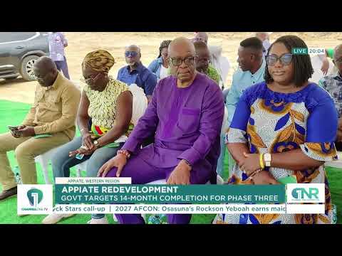 Appiate Redevelopment: Phase 3 to Be Completed in 14 Months – Lands Minister