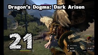 #21【Dragon's Dogma: Dark Arisen】今やると敵じゃない【左腕のボスぬこ】