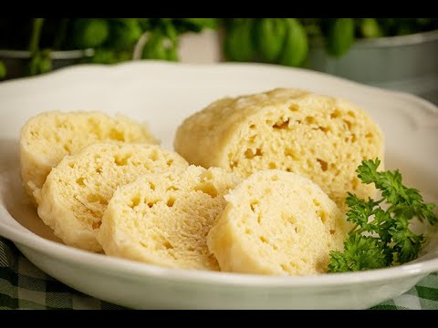 The fluffiest side dish in the world - "Bohemian dumplings"