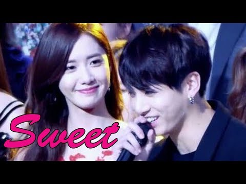 BTS x SNSD Sweet Moment + Dancing + Reaction each Other | KNET