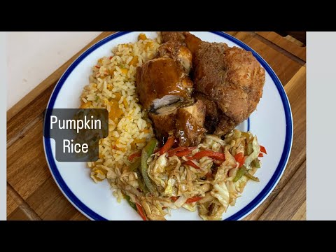 I saw this in the Kitchen | Caribbean pumpkin rice | Pumpkin rice recipe | How to cook Pumpkin rice