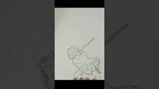 Dibujo de Tyōjutō Rengoku🔥Anime: Demon Slayer: kimetsu no yaiba #anime #dibujotradicional #art