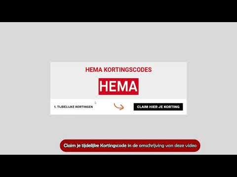 Kortingscode Hema Video