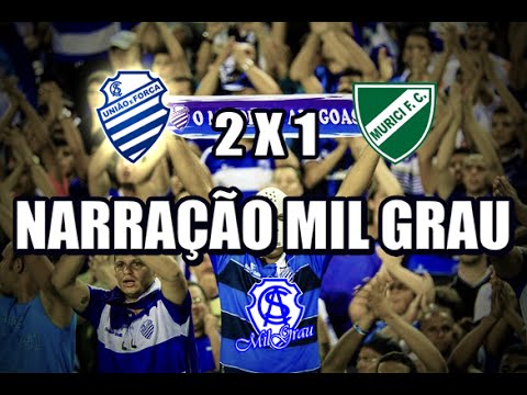 Narração Mil Grau - CSA 2 x 1 Murici Camp. Alagoano 2016 ( jogo da volta )