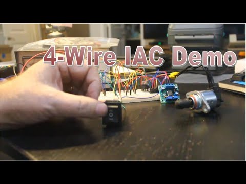 GM Idle Air Control (IAC) Stepper Motor Test Demo