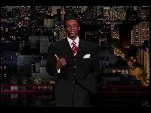 Reggie Reg on The Late Show With David Letterman