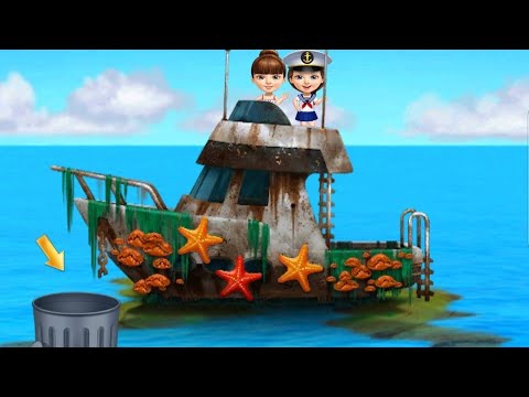 Sweet baby girl summer fun game|BBQ, Beach party, Animal horse care, icecream|tuto toons 🏖️