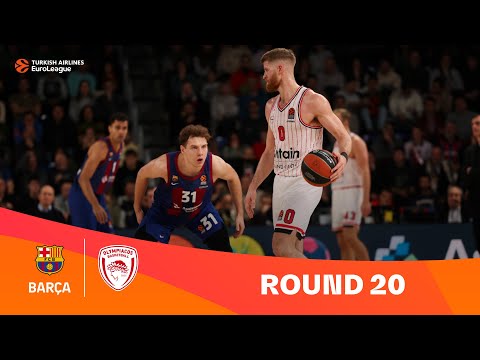 FC Barcelona-Olympiacos Piraeus | Round 20 Highlights | 2023-24 Turkish Airlines EuroLeague