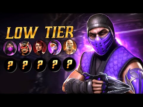 10 LOW TIER CHARACTERS in Mortal Kombat 11 (Ranked Mode Challenge)
