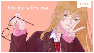 【 Study with me 】休日自習室 ☕長時間 いっしょに勉強&作業【 にじさんじ / 家長むぎ 】
