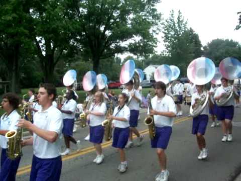 Pickerington HS Central Marching Tigers at the 2008 Independence Day