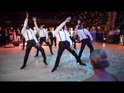 BEST groomsmen dance wedding ever 2016 online video cutter com1456456
