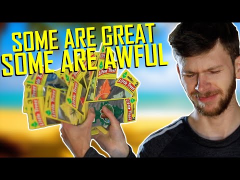 FRAGRANCE ENTHUSIAST SMELLS 20+ LITTLE TREES | HOW GOOD/BAD ARE THEY?