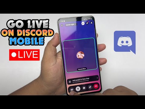 How To Go Live On Discord ? Stream on discord mobile