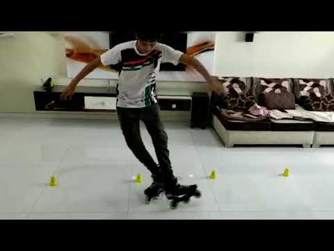 ONE CONE CRAZY - INLINE FREESTYLE SKATING. LEVEL-2 TRICK. SLALOM.