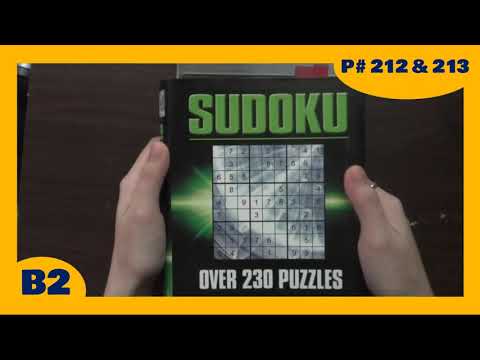 Daily Sudoku: Puzzles 212 & 213