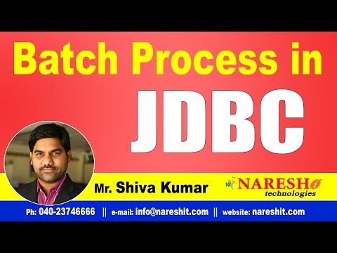 Jdbc Batch Processing