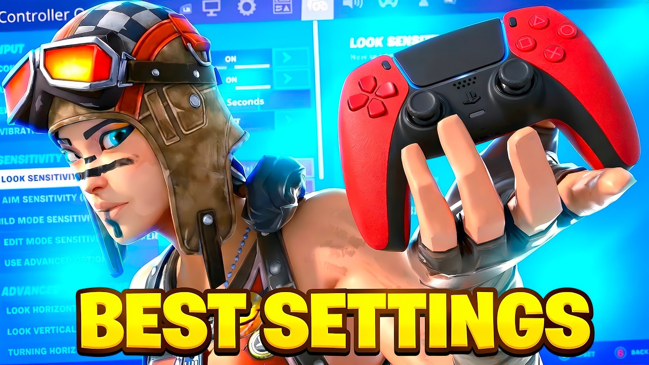 NEW BEST Controller SETTINGS + Sensitivity in Fortnite (Tutorial)